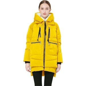 Women's Imported Polyester Sleeve Filling duck Thickened Down  Jacket